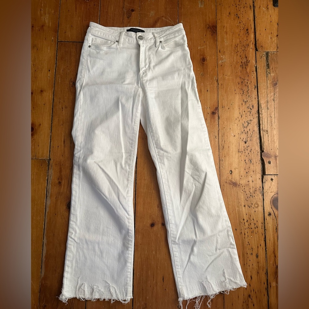 Sanctuary Women's Cream Straight Leg Jeans